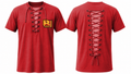 Red Lace-Up T-Shirt